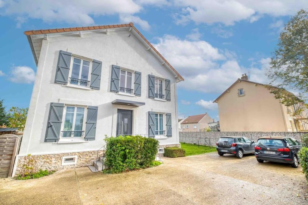 Villa Saint-Mard - King Size Bed - 10Min Aeroport Cdg 25Min Paris By Train Buitenkant foto