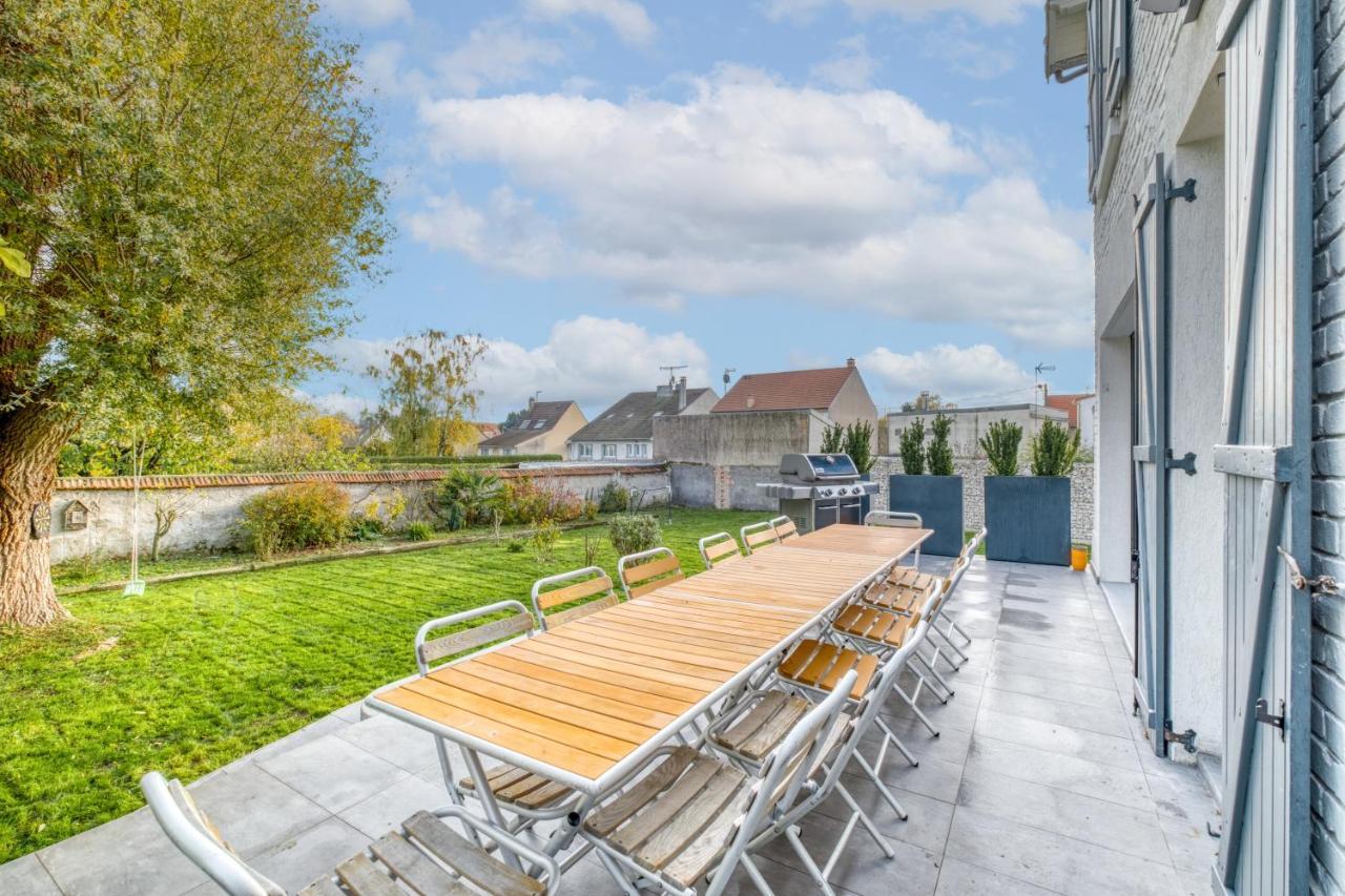 Villa Saint-Mard - King Size Bed - 10Min Aeroport Cdg 25Min Paris By Train Buitenkant foto